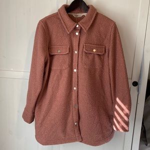 Soft Surroundings Blush Pink Campera Jacket